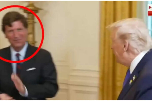 Plot twist at the White House: Tucker Carlson joins Trump’s oil pitch — video