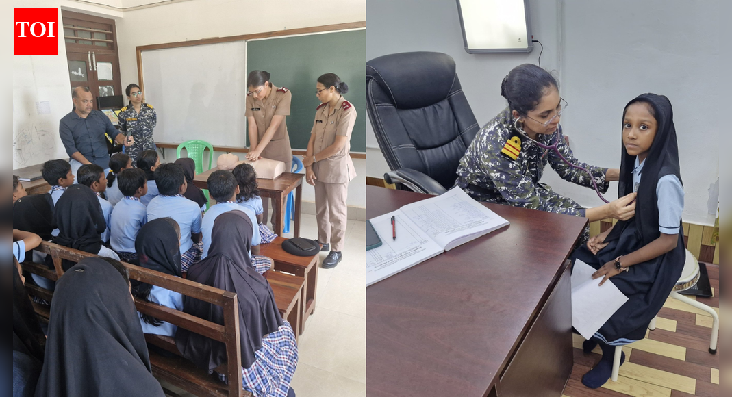 NEW DELHI: The Indian Navy will organise a Joint Services Multi-Speciality Medical Camp in the Union Territory of Lakshadweep from January 12 to 16 as part of its healthcare outreach and civil-military cooperation efforts, officials said on Friday.According to an official release, the five-day camp will be inaugurated by Chief of the Naval Staff Admiral Dinesh K Tripathi and aims to provide comprehensive medical care to island residents through specialist consultations, treatment services and selected surgical procedures, including cataract surgeries.The camp is part of the Navy’s ongoing efforts to supplement healthcare services in Lakshadweep through regular medical outreach activities conducted around Navy Day. Over the years, these camps have focused on primary care specialities and dental surgery across most islands. With improvements in healthcare infrastructure, support from the Lakshadweep administration and positive response from residents, the initiative has now been expanded into a multi-speciality medical camp.Lakshadweep has an established government healthcare network comprising district hospitals, community health centres and primary health facilities. The Navy said the camp is designed to complement these services by providing access to specialist and super-specialist medical expertise in a coordinated and patient-centric manner, with emphasis on early diagnosis, timely intervention and appropriate clinical management of common and chronic conditions.The camp will cover Agatti, Kavaratti, Androth, Amini and Minicoy islands and will be conducted by a joint services medical team comprising specialists and medical officers from the Indian Army, Indian Navy and Indian Air Force. Officials said the participation of all three services will ensure a wide spectrum of clinical expertise and integrated healthcare delivery.Medical consultations will be offered in several basic specialities, including dental surgery, as well as super-specialities such as cardiology, endocrinology, nephrology, neurology and gastroenterology.In addition to outpatient consultations, cataract surgeries and select general surgical procedures will be carried out in coordination with local health authorities. Screening by medical specialists is already underway in the islands, and medical teams will also guide patients on follow-up care to ensure continuity of treatment after the camp concludes.The camp will also focus on preventive healthcare and health awareness, with medical officers interacting with community members on lifestyle-related conditions, maternal and child health, nutrition and general wellness.The inauguration ceremony will be attended by senior naval leadership, including Vice Admiral Sameer Saxena, Flag Officer Commanding-in-Chief, Southern Naval Command, Surgeon Vice Admiral Arti Sarin, Director General Armed Forces Medical Services, and Surgeon Vice Admiral Kavita Sahai, Director General Medical Services (Navy). Senior officials from the Lakshadweep administration and the armed forces are also expected to be present.Officials said the initiative is expected to benefit a large number of residents and further strengthen trust and goodwill between the Indian Navy and the people of Lakshadweep.About the AuthorTOI News DeskThe TOI News Desk comprises a dedicated and tireless team of journalists who operate around the clock to deliver the most current and comprehensive news and updates to the readers of The Times of India worldwide. With an unwavering commitment to excellence in journalism, our team is at the forefront of gathering, verifying, and presenting breaking news, in-depth analysis, and insightful reports on a wide range of topics. The TOI News Desk is your trusted source for staying informed and connected to the ever-evolving global landscape, ensuring that our readers are equipped with the latest developments that matter most.”Read MoreEnd of ArticleFollow Us On Social MediaVideos’Hope India Backs Denmark’: Danish MP Urges Delhi’s Support Amid Trump’s Greenland ThreatsOdisha Plane Crash: Nine-Seater Aircraft Crash-Lands Near Rourkela, 6 InjuredWhy Nations Fight Wars: Ajit Doval Breaks Down Power Game, Morale, Western Fear And India’s Rise’They Amended UAPA’: Owaisi Blames Congress For Umar Khalid And Sharjeel Imam’s Jail Without Trial’No Courage, No Strength’: Lt Gen Katiyar Ridicules Pak, Exposes Terror Strategy, Warns Against War’Hijab-Clad Woman As India’s PM’: Owaisi’s Remark Gets ‘Hindu Nation’ Retort From BJP’s Nitish Rane’India Will Develop Even On Autopilot’, Says NSA Ajit Doval As He Credits PM Modi’s LeadershipHindu Farmer Killing in Sindh Triggers Protests A Day After India Exposed Pak’s Record on MinoritiesDefence Spending Can Fuel Growth, Says CDS Anil Chauhan As India Rethinks Guns Versus Butter DebatePak Defence Minister’s Shocking Call For Netanyahu’s Kidnapping Shows Deep Gaza Conflict Rhetoric123PhotostoriesStebin Ben’s most romantic songs that will make you fall in love with the singerTop motivational series to watch on OTTNupur Sanon best ethnic looks: A glimpse at the bride-to-be’s most stunning fashion momentsLittle verses, lasting values: Why shlokas matter in a child’s early years10 Nepali dishes trending right now and why they’re the ultimate comfort foodFrom shacks to skyline: North Chennai families get a fresh start in CMDA’s new housing hubFrom Coelacanth to Lamreys: 8 living animals that existed even before DinosaursBengaluru to West Bengal by rail: Amrit Bharat Express leads trio of new long-distance trains (In Photos)Shark Tank India 5: From Aman Gupta to Namita Thapar, Anupam Mittal- Education qualification of the judgesTop 5 sports-based OTT shows you simply can’t miss!123Hot PicksTrump tariffsUS Supreme CourtGold rate todayBengaluru newsCigarette price hikePublic holidays January 2026Bank Holidays JanuaryTop TrendingCandace OwensBill KennedyDonald TrumpVanessa BryantJaipur Audi AccidentDrew McIntyreAndhra Pradesh Student Missing in USWasim AkramWPL Live ScoreStefon Diggs