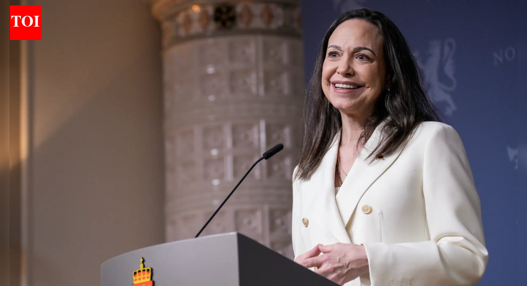 Nobel institute says Venezuelan leader Machado can’t give Peace Prize to Trump