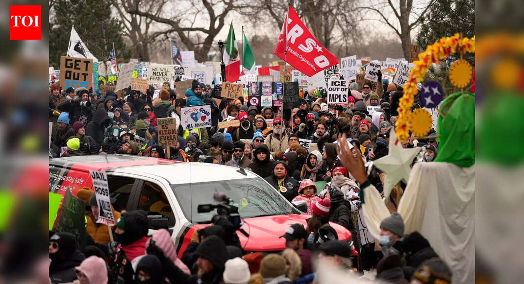‘ICE out for good’: Demonstrations erupt across the US after Renee Nicole Good’s fatal shooting – key details