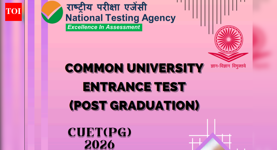 CUET PG 2026 registration ends next week: Check all the important dates, application details, and eligibility here