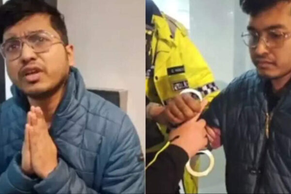 Viral video shows Indian student arrested in UK for online grooming: What really happened?