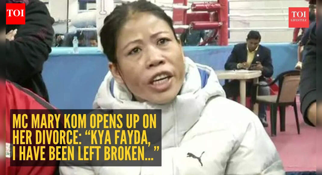 MC Mary Kom reveals why she divorced Onler Kom after over 20 years of marriage: “My life is one long boxing bout”