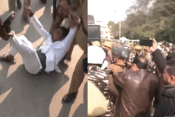 NEW DELHI: Congress student wing NSUI staged protests on Sunday against the VB-GRAMG scheme in several parts of Uttar Pradesh, including Lucknow and Varanasi, with protesters raising slogans against the government and Prime Minister Narendra Modi.In Lucknow, NSUI workers demonstrated against the scheme and were detained by security personnel, visuals shared by ANI showed. Police moved in as protesters raised slogans during the agitation.Meanwhile, security was tightened outside Prime Minister Narendra Modi’s public outreach office in Varanasi ahead of the NSUI’s proposed “Save MGNREGA” march. All routes leading to the office were placed under strict surveillance by police and paramilitary forces, according to officials.Drone visuals released by the Varanasi Police showed heightened security arrangements in the area, with barricades and deployment of forces to prevent any law-and-order situation.ANI had earlier reported that similar security measures were put in place as a precautionary step in view of the planned march by the NSUI.About the AuthorTOI News DeskThe TOI News Desk comprises a dedicated and tireless team of journalists who operate around the clock to deliver the most current and comprehensive news and updates to the readers of The Times of India worldwide. With an unwavering commitment to excellence in journalism, our team is at the forefront of gathering, verifying, and presenting breaking news, in-depth analysis, and insightful reports on a wide range of topics. The TOI News Desk is your trusted source for staying informed and connected to the ever-evolving global landscape, ensuring that our readers are equipped with the latest developments that matter most.”Read MoreEnd of ArticleFollow Us On Social MediaVideos‘Some Historians, Politicians Tried To Whitewash History Of Invaders’: PM Modi Hits Out In Somnath‘Hijab-Clad PM’ Row: Owaisi’s ‘Tubelight’ Jab At Himanta Sarma Over ‘Only Hindu PM’ RemarksRSS Chief Mohan Bhagwat Calls For Hindu Unity, Says India Will Lead World In 20–30 YearsPM Modi Offers Prayers At Somnath Temple, Witnesses Grand Drone Show & Fireworks At Swabhiman ParvIndia-EU FTA: Piyush Goyal Wraps Up Brussels Visit; Push To Accelerate Trade Deal Talks’Hope India Backs Denmark’: Danish MP Urges Delhi’s Support Amid Trump’s Greenland ThreatsOdisha Plane Crash: Nine-Seater Aircraft Crash-Lands Near Rourkela, 6 InjuredWhy Nations Fight Wars: Ajit Doval Breaks Down Power Game, Morale, Western Fear And India’s Rise’They Amended UAPA’: Owaisi Blames Congress For Umar Khalid And Sharjeel Imam’s Jail Without Trial’No Courage, No Strength’: Lt Gen Katiyar Ridicules Pak, Exposes Terror Strategy, Warns Against War123Photostories7 cities in India made famous by their sweetsAprilia Tuono 457 review: Street-focused, fun and accessible!Top 10 cookies from around the worldFrom Deepika Padukone to Priyanka Chopra Jonas, what celeb moms are teaching us about balance and boundariesBigg Boss Marathi 6: Confirmed list of contestants of Riteish Deshmukh’s showPeople travelling to Japan, don’t do these 5 thingsVamika Kohli birthday special: 5 times Virat Kohli and Anushka Sharma spoke about their daughterHow to wash and blanch spinach correctly and 12 easy dishes to enjoy in winterHow to handle criticism without getting angry or offended: 5 effective tips10 must-have dishes in the city of Jaipur123Hot PicksTrump tariffsUS Supreme CourtGold rate todayBengaluru newsCigarette price hikePublic holidays January 2026Bank Holidays JanuaryTop TrendingUS Border Petrol Agent ShootCanada Immigration Applications 2026Iran ProtestsVanessa BryantTrump TariffsConnor McDavidNFL PlayoffsJustin HerbertWPL Live ScoreFortnite Updates