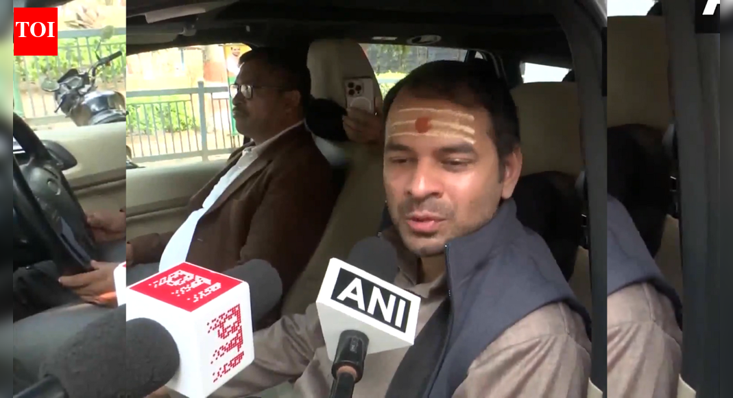 NEW DELHI: Janshakti Janta Dal chief Tej Pratap Yadav on Sunday reiterated his demand for conferring the Bharat Ratna on former Bihar chief minister Lalu Prasad Yadav, saying he would formally write to the Government of India to press the demand.“He should indeed be given Bharat Ratna. What is the problem? I will also write a letter to the Govt of India, on behalf of JJD, for the Bharat Ratna,” Tej Pratap Yadav said while speaking to reporters.His remarks came a day after he backed a social media post by his sister Rohini Acharya, saying her comments were accurate. “What she has tweeted is correct. I support her tweet…Everyone knows who she is talking about. I need not say it aloud,” he said, without elaborating further.Responding to questions on whether Bihar chief minister Nitish Kumar would be invited to his traditional ‘choora-dahi bhoj’, Tej Pratap Yadav said he planned to invite everyone. “I will go everywhere. Why are you restless? I will invite you as well. I am inviting everyone,” he said.He also commented on the Somnath Swabhiman Parv, welcoming the reconstruction of the temple. “It is good that the temple has been reconstructed. I am also going to construct a Shiv temple very soon,” he said.The renewed demand for Bharat Ratna for Lalu Prasad Yadav comes amid recent political chatter around the country’s highest civilian honour, following awards conferred in 2024 on former prime ministers P V Narasimha Rao and Chaudhary Charan Singh, agriculture scientist M S Swaminathan, and former Bihar chief minister Karpoori Thakur.About the AuthorTOI News DeskThe TOI News Desk comprises a dedicated and tireless team of journalists who operate around the clock to deliver the most current and comprehensive news and updates to the readers of The Times of India worldwide. With an unwavering commitment to excellence in journalism, our team is at the forefront of gathering, verifying, and presenting breaking news, in-depth analysis, and insightful reports on a wide range of topics. The TOI News Desk is your trusted source for staying informed and connected to the ever-evolving global landscape, ensuring that our readers are equipped with the latest developments that matter most.”Read MoreEnd of ArticleFollow Us On Social MediaVideosOwaisi Blames Congress, Hits Out at UAPA After SC Denies Bail To Umar Khalid‘Some Historians, Politicians Tried To Whitewash History Of Invaders’: PM Modi Hits Out In Somnath‘Hijab-Clad PM’ Row: Owaisi’s ‘Tubelight’ Jab At Himanta Sarma Over ‘Only Hindu PM’ RemarksRSS Chief Mohan Bhagwat Calls For Hindu Unity, Says India Will Lead World In 20–30 YearsPM Modi Offers Prayers At Somnath Temple, Witnesses Grand Drone Show & Fireworks At Swabhiman ParvIndia-EU FTA: Piyush Goyal Wraps Up Brussels Visit; Push To Accelerate Trade Deal Talks’Hope India Backs Denmark’: Danish MP Urges Delhi’s Support Amid Trump’s Greenland ThreatsOdisha Plane Crash: Nine-Seater Aircraft Crash-Lands Near Rourkela, 6 InjuredWhy Nations Fight Wars: Ajit Doval Breaks Down Power Game, Morale, Western Fear And India’s Rise’They Amended UAPA’: Owaisi Blames Congress For Umar Khalid And Sharjeel Imam’s Jail Without Trial123PhotostoriesChennai on track: First Metro trial run links Porur and Vadapalani, Phase II dream gathers speed’Symbol of strength, resilience, tradition’: PM Modi joins ‘Shaurya Yatra’ at Somnath temple – see pics7 cities in India made famous by their sweetsAprilia Tuono 457 review: Street-focused, fun and accessible!Top 10 cookies from around the worldFrom Deepika Padukone to Priyanka Chopra Jonas, what celeb moms are teaching us about balance and boundariesBigg Boss Marathi 6: Confirmed list of contestants of Riteish Deshmukh’s showPeople travelling to Japan, don’t do these 5 thingsVamika Kohli birthday special: 5 times Virat Kohli and Anushka Sharma spoke about their daughterHow to wash and blanch spinach correctly and 12 easy dishes to enjoy in winter123Hot PicksTrump tariffsUS Supreme CourtGold rate todayBengaluru newsCigarette price hikePublic holidays January 2026Bank Holidays JanuaryTop TrendingUS Border Petrol Agent ShootCanada Immigration Applications 2026Iran ProtestsVanessa BryantTrump TariffsConnor McDavidNFL PlayoffsJustin HerbertWPL Live ScoreFortnite Updates