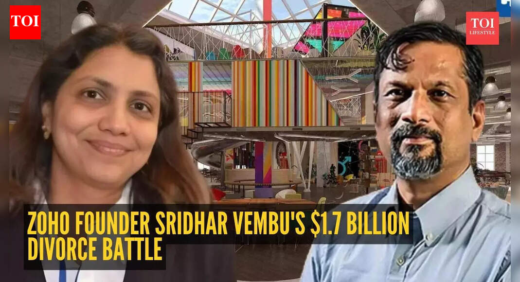 Zoho Founder Sridhar Vembu’s .7 billion divorce battle: Wife’s shocking claims of betrayal, all about their high-profile court battle