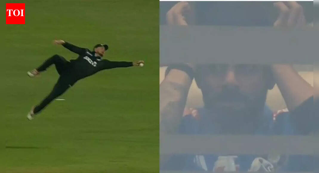 IND vs NZ: Glenn Phillips defies physics, nearly pulls off stunner at point; Virat Kohli can’t believe his eyes – Watch