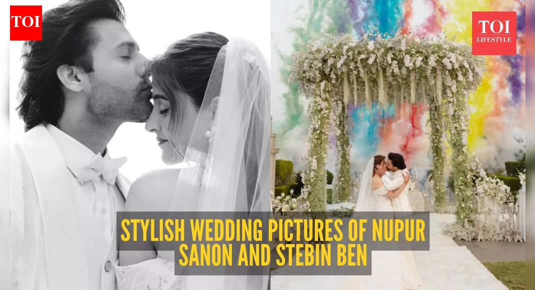 Inside Nupur Sanon and Stebin Ben’s stylish Christian wedding
