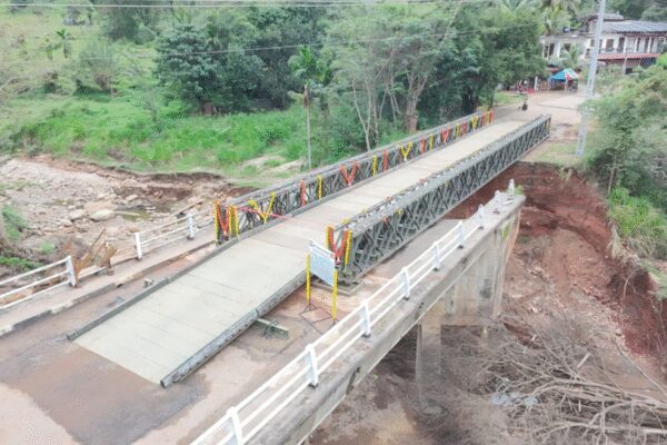 First India-assisted Bailey Bridge opens in cyclone-hit Sri Lanka NEW DELHI: The first Bailey Bridge built under India’s assistance package to cyclone-hit Sri Lanka has been opened for traffic, restoring a key road link between the island nation’s Central and Uva provinces, the Indian mission in Colombo said on Sunday.The 100-foot bridge was constructed by the Indian Army and inaugurated on Saturday by Indian High Commissioner to Sri Lanka Santosh Jha, along with Sri Lanka’s deputy minister of transport Prasanna Gunasena and deputy minister of education and higher education Madhura Senevirathne. The Indian High Commission said the bridge re-establishes an essential transport corridor for passenger movement, the supply of essential goods and local economic activity in the region.‘Restoring connectivity – the first Bailey Bridge under Indian Assistance Package for Post-Ditwah Reconstruction opened for traffic,’ The Indian High Commission said in a post on X.The mission said four Bailey Bridge sets, weighing about 228 tonnes in total, were airlifted to Sri Lanka aboard four C-17 Globemaster aircraft, along with an engineering task force of 48 Indian Army personnel. Over 15 additional Bailey Bridges are scheduled to be constructed in the coming weeks to restore connectivity across affected areas.According to the Indian mission, the bridge marks the start of the implementation of India’s 0 million reconstruction package announced after Cyclone Ditwah struck Sri Lanka in November, triggering widespread flooding and landslides and killing more than 600 people. The package, announced during external affairs minister S Jaishankar’s visit, includes 0 million in concessional lines of credit and 0 million in grants, reported news agency PTI.Another Bailey Bridge on the Kandy–Ragala Road is expected to be installed soon. India had launched Operation Sagar Bandhu on November 28 to provide relief, recovery assistance and restore connectivity in Sri Lanka, including the supply of medicines and the setting up of field hospitals.India is also assisting Sri Lanka Railways in the reconstruction of the cyclone-damaged Northern Railway Line from Mahawa Junction to Omanthai. The project, to be executed by IRCON International Limited, includes new bridges and a modern signalling system, with services expected to be fully restored before the Sinhala and Tamil New Year on April 14, as per PTI.About the AuthorTOI News DeskThe TOI News Desk comprises a dedicated and tireless team of journalists who operate around the clock to deliver the most current and comprehensive news and updates to the readers of The Times of India worldwide. With an unwavering commitment to excellence in journalism, our team is at the forefront of gathering, verifying, and presenting breaking news, in-depth analysis, and insightful reports on a wide range of topics. The TOI News Desk is your trusted source for staying informed and connected to the ever-evolving global landscape, ensuring that our readers are equipped with the latest developments that matter most.”Read MoreEnd of ArticleFollow Us On Social MediaVideosUkrainian Envoy Hails PM Modi As Global Leader, Praises Ukraine Peace EffortsChirag Paswan Hits Out At Tejashwi Yadav Over ‘People Lost In Democracy’ commentIndia’s Reform Express Accelerates Growth and Investment, Says PM ModiAmit Shah Confident BJP Will Form Government In Kerala In 2026, Vote Share ClimbingOwaisi Blames Congress, Hits Out at UAPA After SC Denies Bail To Umar Khalid‘Some Historians, Politicians Tried To Whitewash History Of Invaders’: PM Modi Hits Out In Somnath‘Hijab-Clad PM’ Row: Owaisi’s ‘Tubelight’ Jab At Himanta Sarma Over ‘Only Hindu PM’ RemarksRSS Chief Mohan Bhagwat Calls For Hindu Unity, Says India Will Lead World In 20–30 YearsPM Modi Offers Prayers At Somnath Temple, Witnesses Grand Drone Show & Fireworks At Swabhiman ParvIndia-EU FTA: Piyush Goyal Wraps Up Brussels Visit; Push To Accelerate Trade Deal Talks123PhotostoriesCute parenting moments of Kareena Kapoor and Saif Ali KhanInside Nupur Sanon and Stebin Ben’s stylish Christian weddingLohri 2026: 11 must-try Punjabi dishes to celebrate Lohri‘The Raja Saab’: Educational qualification of the star cast10 things 90s kids begged their parents for, that Gen Z will be shocked even existed7 baby girl names inspired by Indian holy places that parents secretly love8 countries around the world most famous for their wildlifeSamantha Ruth Prabhu’s timeless saree looks that redefine elegance9 traditional Kashmiri non-vegetarian dishes to try this winter seasonChennai on track: First Metro trial run links Porur and Vadapalani, Phase II dream gathers speed123Hot PicksTrump tariffsUS Supreme CourtGold rate todayBengaluru newsCigarette price hikePublic holidays January 2026Bank Holidays JanuaryTop TrendingUS Border Petrol Agent ShootCanada Immigration Applications 2026Kim KardashianVanessa BryantTrump TariffsConnor McDavidNFL PlayoffsJustin HerbertWPL Live ScoreFortnite Updates