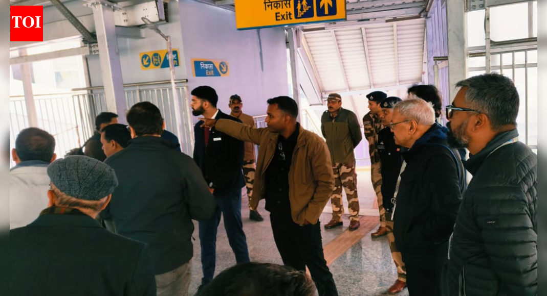 CISF paves way for seamless transfers between RRTS Namo Bharat & DMRC at New Ashok Nagar Metro Station NEW DELHI: Passengers transfers between Regional Rapid Transit System (RRTS) Namo Bharat with the Delhi Metro Rail Corporation (DMRC) will now be seamless at the New Ashok Nagar Metro Station. An integrated passenger movement corridor was formally opened for public use between 8 am and 9.20 am on Sunday. This move is expected to strengthen multimodal urban mobility in the NCR.“This integration enables smooth and secure interchange for passengers travelling between DMRC and RRTS networks, enhancing commuter convenience, reducing transit time, and improving overall travel experience,” said a spokesperson of CISF, which played a key role in facilitating the operational linkage.“The integration has been achieved through meticulous coordination and adherence to a structured standard operating procedure (SOP) jointly developed by CISF unit DMRC in consultation with National Capital Region Transport Corporation (NCRTC) and state security forces. The SOP ensures uniform security protocols, coordinated inspections, controlled access management, and enhanced passenger safety,” the spokesperson added.RRTS ‘Namo Bharat’ project aims to provide fast regional connectivity across NCR. As part of phase-I, the Delhi–Meerut RRTS corridor is being developed to significantly reduce travel time, with trains designed to operate at speeds of up to 180 kmph. CISF has been deployed for securing RRTS stations in Delhi, ensuring seamless integration with DMRC’s established security framework.“The event was conducted in the presence of senior officials from Central Industrial Security Force (CISF), Delhi Metro Rail Corporation (DMRC), and NCRTC. CISF. From CISF, Ajay, senior commandant, Manas De, commandant, along with other CISF officers and personnel were present. DMRC was represented by Pradeep Kumar Yadav, station manager, New Ashok Nagar Metro Station. From NCRTC, Mahendra Kumar, director (DE&RS), M S Upadhyay, chief security principal, and Kapil Bhardwaj, assistant security commissioner, attended the event,” the spokesperson added.End of ArticleFollow Us On Social MediaVideos‘Attack On My Life’: Suvendu Adhikari Targets Mamata Banerjee, Levels Serious AllegationUkrainian Envoy Hails PM Modi As Global Leader, Praises Ukraine Peace EffortsChirag Paswan Hits Out At Tejashwi Yadav Over ‘People Lost In Democracy’ commentIndia’s Reform Express Accelerates Growth and Investment, Says PM ModiAmit Shah Confident BJP Will Form Government In Kerala In 2026, Vote Share ClimbingOwaisi Blames Congress, Hits Out at UAPA After SC Denies Bail To Umar Khalid‘Some Historians, Politicians Tried To Whitewash History Of Invaders’: PM Modi Hits Out In Somnath‘Hijab-Clad PM’ Row: Owaisi’s ‘Tubelight’ Jab At Himanta Sarma Over ‘Only Hindu PM’ RemarksRSS Chief Mohan Bhagwat Calls For Hindu Unity, Says India Will Lead World In 20–30 YearsPM Modi Offers Prayers At Somnath Temple, Witnesses Grand Drone Show & Fireworks At Swabhiman Parv123PhotostoriesSobhita Dhulipala’s most graceful saree looks – PicsHow to make Instant Rava Appe for breakfastCute parenting moments of Kareena Kapoor and Saif Ali KhanInside Nupur Sanon and Stebin Ben’s stylish Christian weddingLohri 2026: 11 must-try Punjabi dishes to celebrate Lohri‘The Raja Saab’: Educational qualification of the star cast10 things 90s kids begged their parents for, that Gen Z will be shocked even existed7 baby girl names inspired by Indian holy places that parents secretly love8 countries around the world most famous for their wildlifeSamantha Ruth Prabhu’s timeless saree looks that redefine elegance123Hot PicksTrump tariffsUS Supreme CourtGold rate todayBengaluru newsCigarette price hikePublic holidays January 2026Bank Holidays JanuaryTop TrendingUS Border Petrol Agent ShootCanada Immigration Applications 2026Kim KardashianVanessa BryantTrump TariffsConnor McDavidNFL PlayoffsAlex BregmanNandani SharmaFortnite Updates