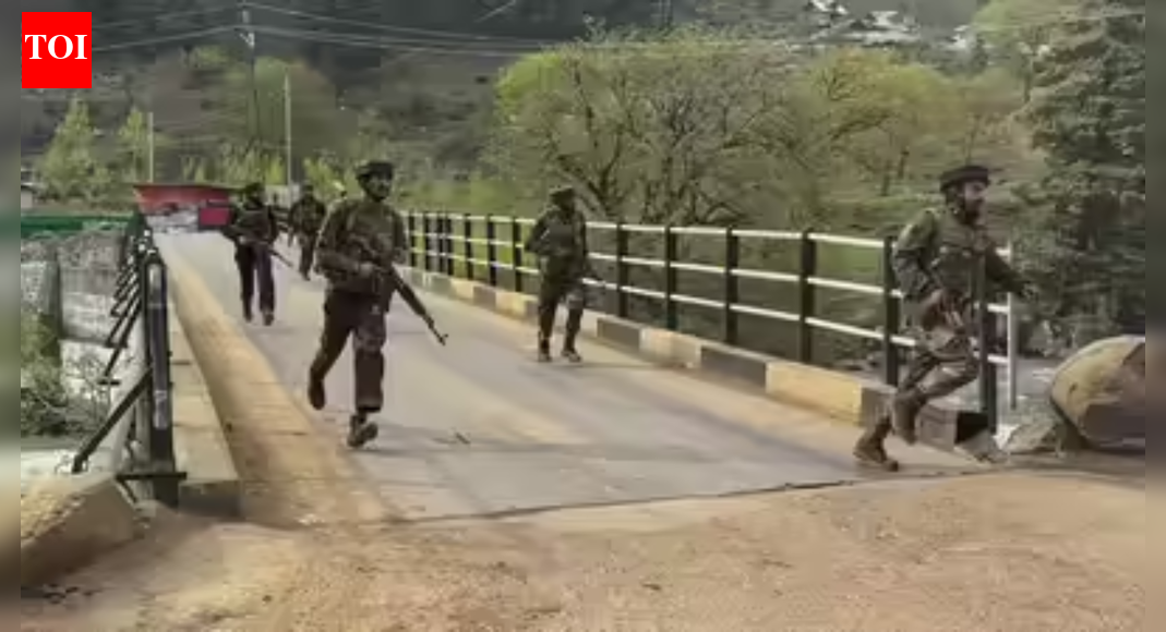 . JAMMU: A joint team of security forces launched a massive search operation after intelligence agencies detected satellite communication by suspected terrorists near the border in Rajpura area, in Jammu’s Kanachak sector, on Sunday.The communication was traced to a Thuraya satellite device around 3pm, and its GPS location was tracked, said officials. “Soon after, a joint team of the Army, J&K Police’s SOG, BSF, and CRPF, cordoned off the area and launched a search operation,” an official said.While nothing suspicious had been discovered so far, further combing was underway, officials said.In another security-related development, SSP Poonch chaired a meeting with Village Defence Group members from the border village of Jhullas on Sunday, and directed the volunteers to remain alert, motivated, and committed to protecting their villages while strictly sticking to the SOPs.The volunteers were told to maintain vigilance, assess situations promptly, and share actionable inputs timely with the nearest police and security establishment to prevent loss of life and aid swift neutralisation of threats. Around 150 VDGs participated in the meeting.End of ArticleFollow Us On Social MediaVideos‘Attack On My Life’: Suvendu Adhikari Targets Mamata Banerjee, Levels Serious AllegationUkrainian Envoy Hails PM Modi As Global Leader, Praises Ukraine Peace EffortsChirag Paswan Hits Out At Tejashwi Yadav Over ‘People Lost In Democracy’ commentIndia’s Reform Express Accelerates Growth and Investment, Says PM ModiAmit Shah Confident BJP Will Form Government In Kerala In 2026, Vote Share ClimbingOwaisi Blames Congress, Hits Out at UAPA After SC Denies Bail To Umar Khalid‘Some Historians, Politicians Tried To Whitewash History Of Invaders’: PM Modi Hits Out In Somnath‘Hijab-Clad PM’ Row: Owaisi’s ‘Tubelight’ Jab At Himanta Sarma Over ‘Only Hindu PM’ RemarksRSS Chief Mohan Bhagwat Calls For Hindu Unity, Says India Will Lead World In 20–30 YearsPM Modi Offers Prayers At Somnath Temple, Witnesses Grand Drone Show & Fireworks At Swabhiman Parv123PhotostoriesSobhita Dhulipala’s most graceful saree looks – PicsHow to make Instant Rava Appe for breakfastCute parenting moments of Kareena Kapoor and Saif Ali KhanInside Nupur Sanon and Stebin Ben’s stylish Christian weddingLohri 2026: 11 must-try Punjabi dishes to celebrate Lohri‘The Raja Saab’: Educational qualification of the star cast10 things 90s kids begged their parents for, that Gen Z will be shocked even existed7 baby girl names inspired by Indian holy places that parents secretly love8 countries around the world most famous for their wildlifeSamantha Ruth Prabhu’s timeless saree looks that redefine elegance123Hot PicksTrump tariffsUS Supreme CourtGold rate todayBengaluru newsCigarette price hikePublic holidays January 2026Bank Holidays JanuaryTop TrendingUS Border Petrol Agent ShootCanada Immigration Applications 2026Kim KardashianVanessa BryantTrump TariffsConnor McDavidNFL PlayoffsAlex BregmanNandani SharmaFortnite Updates