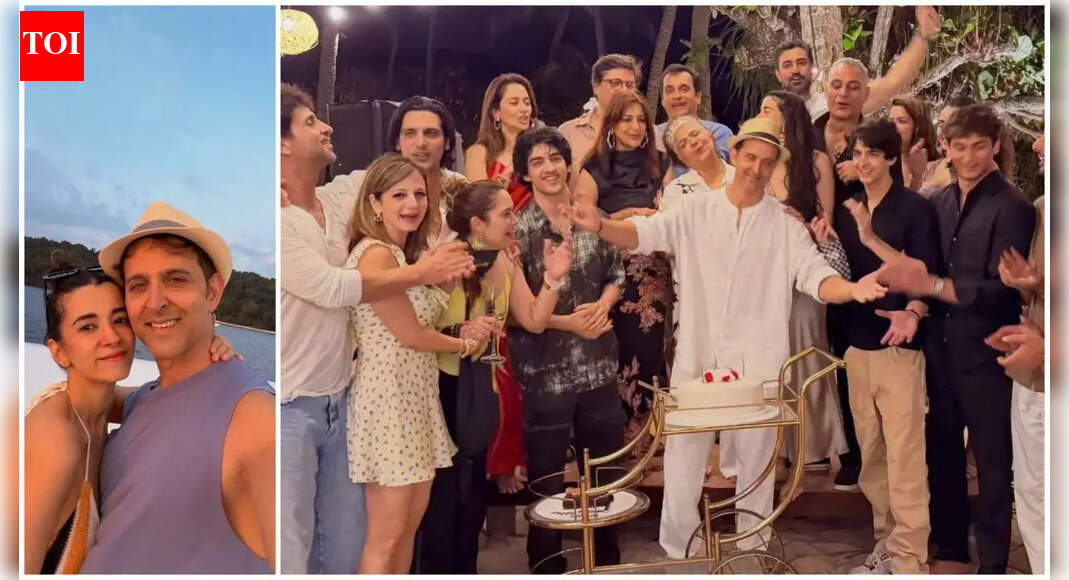 Inside Hrithik Roshan’s yacht birthday with Saba Azad, Sussanne Khan, Arslan Goni and sons, ‘An absolute privilege to be alive’
