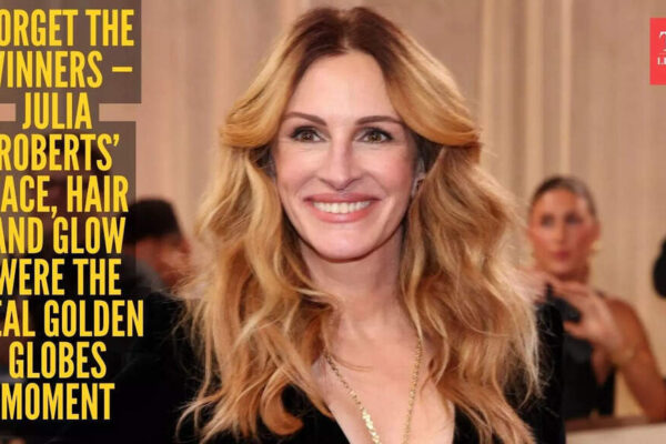 58 who? Julia Roberts’ age-defying Golden Globes glow has the internet screaming