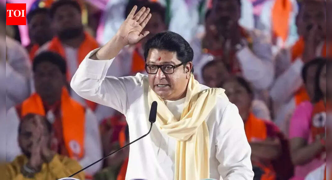 MNS chief Raj Thackeray (ANI photo) NEW DELHI: Maharashtra Navnirman Sena (MNS) chief Raj Thackeray, who recently forged an alliance with his estranged cousin Uddhav Thackeray ahead of the BMC polls, warned Uttar Pradesh and Bihar migrants against the Hindi imposition. Thackeray said he would “kick” people from Bihar and Uttar Pradesh out of Maharashtra if they “try to impose Hindi”. ‘Batenge Toh Katenge’: Uddhav & Raj Thackeray Unite For Mumbai Civic Polls | Shiv Sena (UBT) | MNS “People from UP and Bihar should understand that Hindi is not your language. I don’t hate the language… But if you try to impose it, I’ll kick you. They’re coming from all sides to Maharashtra and snatching away your share… If land and language are gone, you will be finished,” Raj Thackeray was quoted as saying by news agency ANI.Calling the BMC polls the “last election for the Marathi man”, Thackeray said: “If you miss this opportunity today, you will be finished. Unite for Marathi and Maharashtra.” “Today, this crisis has arrived at your doorstep… This is the last election for the Marathi man… If you miss this opportunity today, you will be finished. Unite for Marathi and Maharashtra. Mumbai was obtained through the sacrifices of so many people… What will we tell them?… The BLA (Booth Level Agents) appointed at 6 AM should be ready on election day… Be alert, be vigilant, don’t be careless… If anyone comes to vote again, throw them out,” Thackeray said.Shiv Sena (UBT) chief Uddhav Thackeray and his cousin Raj Thackeray on Sunday mounted a joint attack on the rival BJP over what they described as “fake Hindutva” at a rally held ahead of the civic polls, saying their political reunion was prompted by an imminent “danger” to Mumbai.Uddhav said he and Raj Thackeray, who heads the Maharashtra Navnirman Sena (MNS), had set aside their differences in the interest of the Marathi manoos, Hindus, and Maharashtra.Appealing to the core Marathi votebank, Raj said the two leaders had come together as Mumbai was facing danger.“This is the last election for Marathi manoos. If he makes a mistake now, the battle (for Mumbai) will be lost forever,” he said.Speaking after Raj, the Sena (UBT) chief questioned whether the BJP wanted to rename Mumbai as “Bombay”, referring to remarks made by Tamil Nadu BJP leader K Annamalai.Accusing the BJP of practising divisive politics ahead of elections, Uddhav said, “BJP’s Hindutva and nationalism are fake.”“The BJP has become a party which says corruption first, instead of nation first,” he added.About the AuthorTOI News DeskThe TOI News Desk comprises a dedicated and tireless team of journalists who operate around the clock to deliver the most current and comprehensive news and updates to the readers of The Times of India worldwide. With an unwavering commitment to excellence in journalism, our team is at the forefront of gathering, verifying, and presenting breaking news, in-depth analysis, and insightful reports on a wide range of topics. The TOI News Desk is your trusted source for staying informed and connected to the ever-evolving global landscape, ensuring that our readers are equipped with the latest developments that matter most.”Read MoreEnd of ArticleFollow Us On Social MediaVideosSuspected Pakistani Drones Spotted Along LoC, IB Near Samba, Rajouri & Poonch Districts In J&K‘Attack On My Life’: Suvendu Adhikari Targets Mamata Banerjee, Levels Serious AllegationUkrainian Envoy Hails PM Modi As Global Leader, Praises Ukraine Peace EffortsChirag Paswan Hits Out At Tejashwi Yadav Over ‘People Lost In Democracy’ commentIndia’s Reform Express Accelerates Growth and Investment, Says PM ModiAmit Shah Confident BJP Will Form Government In Kerala In 2026, Vote Share ClimbingOwaisi Blames Congress, Hits Out at UAPA After SC Denies Bail To Umar Khalid‘Some Historians, Politicians Tried To Whitewash History Of Invaders’: PM Modi Hits Out In Somnath‘Hijab-Clad PM’ Row: Owaisi’s ‘Tubelight’ Jab At Himanta Sarma Over ‘Only Hindu PM’ RemarksRSS Chief Mohan Bhagwat Calls For Hindu Unity, Says India Will Lead World In 20–30 Years123PhotostoriesBaby girl names inspired by Lord Saraswati6 natural ways to keep your home fresh and fragrantPriyanka Chopra Jonas to Selena Gomez: Golden Globes 2026 red carpet’s most unapologetic fashion moments8 modern baby boy names taken from old Sanskrit words, with a fresh twistSobhita Dhulipala’s most graceful saree looks – PicsHow to make Instant Rava Appe for breakfastCute parenting moments of Kareena Kapoor and Saif Ali KhanInside Nupur Sanon and Stebin Ben’s stylish Christian weddingLohri 2026: 11 must-try Punjabi dishes to celebrate Lohri‘The Raja Saab’: Educational qualification of the star cast123Hot PicksTrump tariffsUS Supreme CourtGold rate todayBengaluru newsCigarette price hikePublic holidays January 2026Bank Holidays JanuaryTop TrendingStephen Curry BrotherLebron JamesMatthew and Brady Tkachuks Combined Net WorthVanessa BryantBengaluru Girl RapeConnor McDavidNFL PlayoffsGeorge Valera Net WorthNandani SharmaPierce Johnson