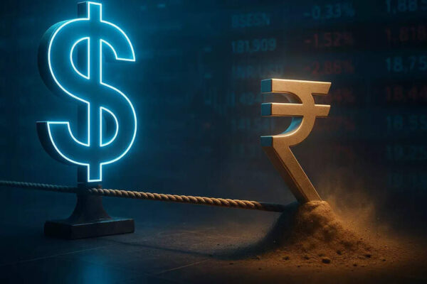 Rupee at 90: Currency falls 5 paise in early trade; reaches 90.23 against US dollar