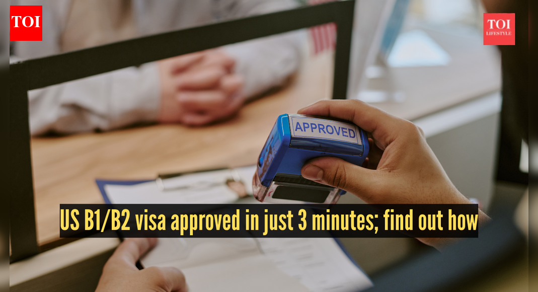 B1/B2 visa approved in just 3 minutes: Inside a remarkably smooth US visa interview |