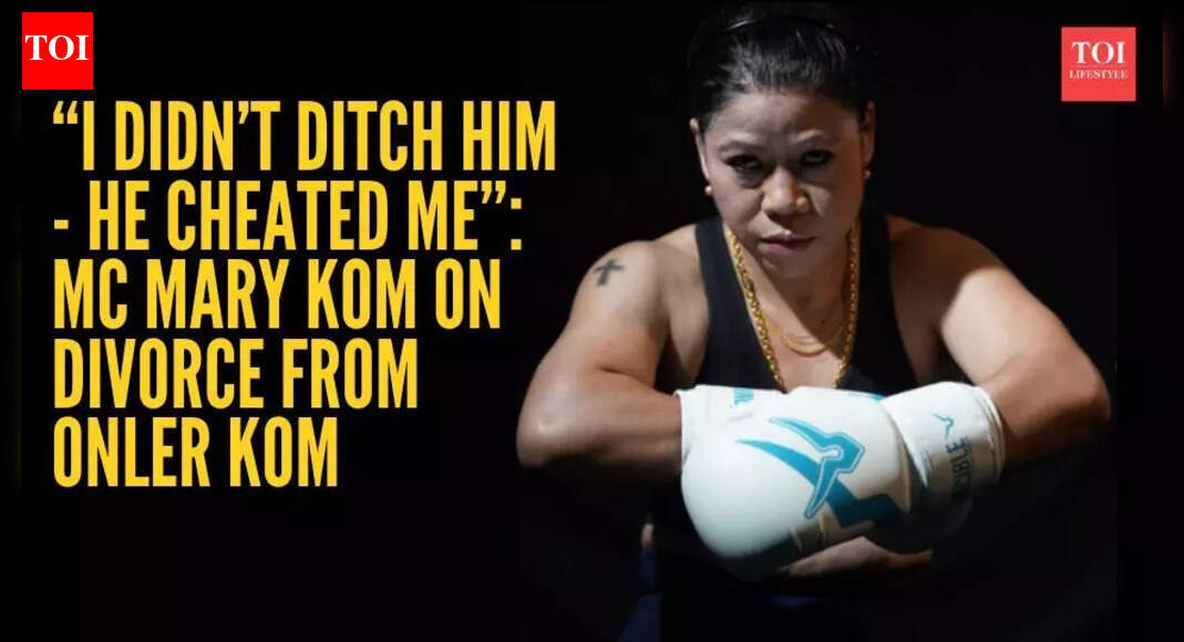 “I didn’t ditch him – he cheated me”: MC Mary Kom addresses affair rumours amid divorce from Onler Kom