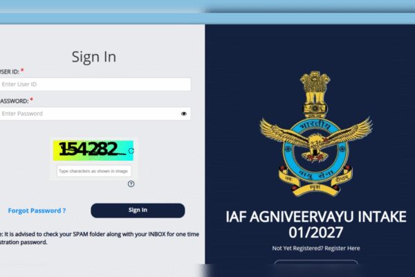 IAF Agniveervayu intake 01/2027 registration begins: Check direct link to apply and key details here