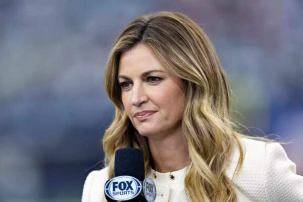 ‘Hide Your Puppies’: Erin Andrews’ NFL Playoff Coat Goes Viral for All the Right and Wrong Reasons