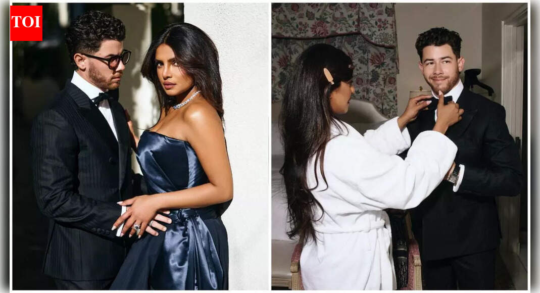 Priyanka Chopra shares behind-the-scenes moments from Golden Globes date night with Nick Jonas; ‘Humari daadiyon ne accha sikhaya hai’