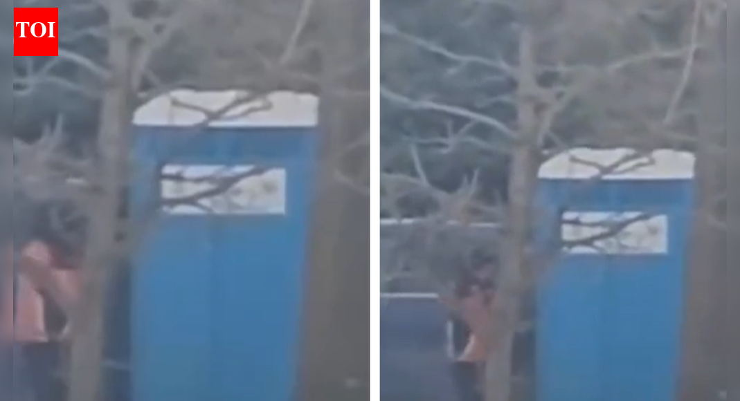 ‘Disgusting’: Row over ICE agent accompanying handcuffed detainee into public washroom in viral video; DHS responds