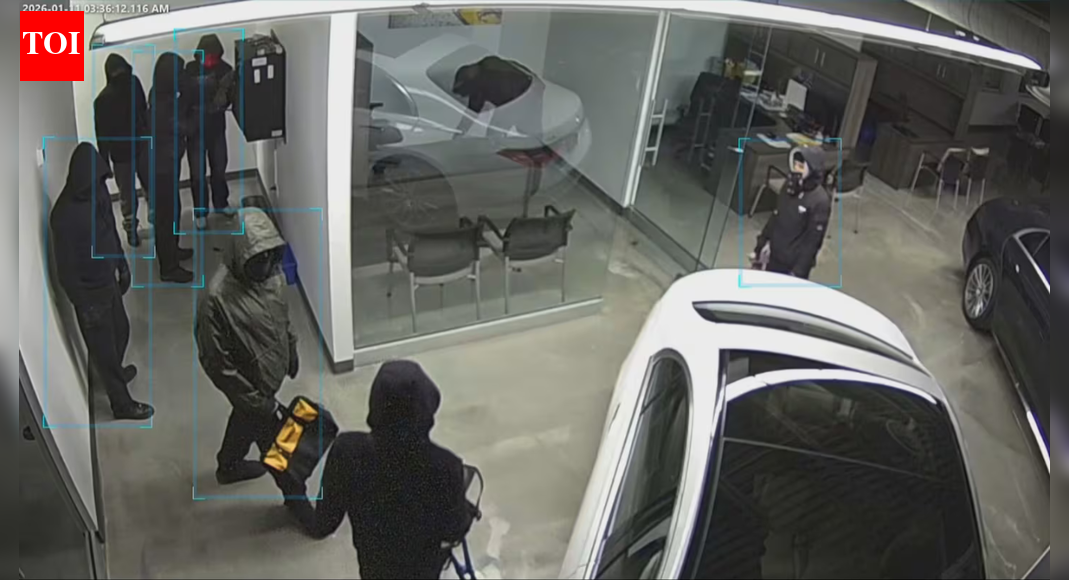 ‘Shocking, surreal’: Ferrari, Porsche, BMW of  million stolen on camera from Ontario showroom; ‘Who gets up at 3 am to…’