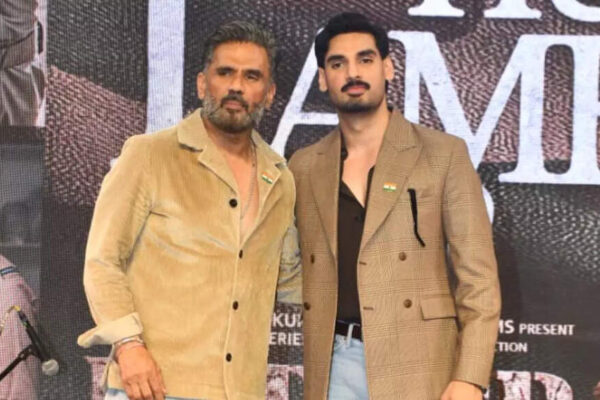 Suniel Shetty gets emotional over son Ahaan Shetty’s struggles after Tadap, says Border 2 came at the right time | Hindi Movie News