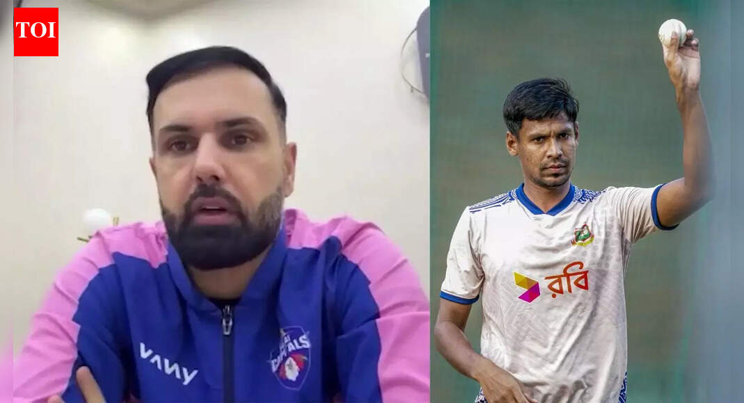 ‘Mera kya lena dena’: Mohammad Nabi loses cool after question on Mustafizur Rahman controversy – Watch