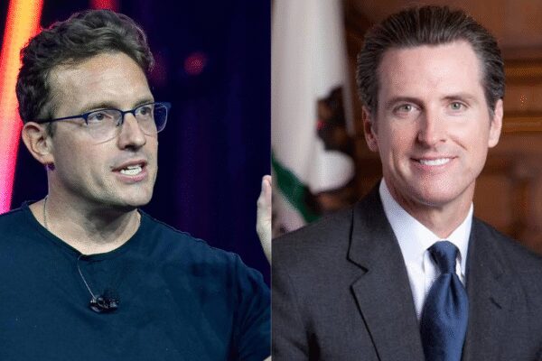 What did Benny Johnson allege against Gavin Newsom as Yashar Ali calls out the YouTuber publicly online?