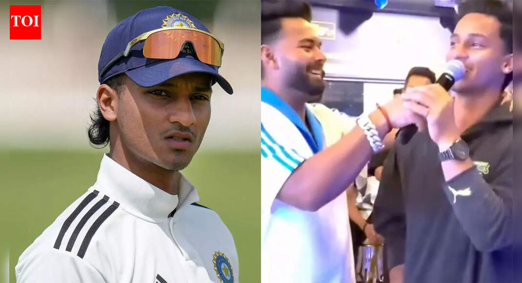 Ayush Badoni sings on Rishabh Pant’s request; video goes viral after his maiden India call-up – WATCH