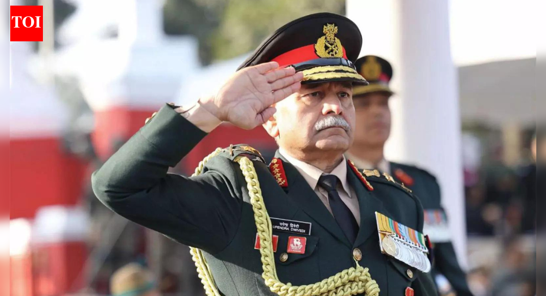 General Upendra Dwivedi (ANI photo) NEW DELHI: Army chief General Upendra Dwivedi on Tuesday reflected on Operation Sindoor, describing the counterterror military action as “ongoing” and warning Pakistan, that any “future misadventure will be resolutely responded.”General Dwivedi issued a direct warning to Islamabad, saying, “At least 6 terror camps still active across the LoC & 2 across the International Border after Operation Sindoor against Pakistan. Will act, if any (nefarious) attempts are carried out.”Addressing the annual Army Day press conference, General Dwivedi said a “clear decision to respond decisively was taken at the highest level.” He added, “Operation Sindoor was conceptualised and executed with precision. Through 22 minutes of initiation on 7th May and an orchestration that lasted 88 hours up to 10th May, the operation reset strategic assumptions by striking deep, dismantling terror infrastructure, and puncturing the longstanding nuclear rhetoric. The Army successfully destroyed seven out of the nine targets and thereafter played a pivotal role in ensuring a calibrated response to Pak actions.”Upendra Dwivedi highlighted the heavy losses suffered by the Pakistan Army, saying that about 100 of their personnel were killed in firing along the LoC and IB during heightened military tensions.The Army chief stressed that the counterterror operation, launched in retaliation to the Pahalgam terror attack, remains “ongoing,” and reiterated the warning of a “resolute response” to any future misadventures. He also acknowledged the coordinated national effort behind the operation, saying, “I must acknowledge the proactive role of all stakeholders at the national level, including CAPFs, Intelligences, civic bodies, state administration and other ministries, whether it’s MHA, Railways and many more…”Also read: Project-75I; How India’s  billion submarine upgrade reshapes the Pakistan, China equationCalling the mission a benchmark in joint operations, General Dwivedi said, “Operation Sindoor was the best example of tri-service synergy under clear-cut political directive and full freedom to act or respond.”He also added that military responses in future will be a combined action and reflected on PM Modi’s vision, General Dwivedi said, “Now the battle of the future will not be won by a single arm or even a single service. It will be a national level enterprise. The Prime Minister captured this vision through the mantra of ‘Jai’ where jointness integrates our effort, Atmanirbharta empowers our capability and accelerated innovation drives ideas into action. So, based on the lessons drawn during Operation Sindoor and in line with the Indian Army’s belief that change must come at the velocity of relevance. We prefix the verb acceleration to all our nouns, that is initiatives.”Commenting on the broader security situation in the North, the Army chief said, “The situation along the Northern Front remains stable, but needs constant vigil. Apex-level interactions, renewed contact, and confidence-building measures are contributing to the gradual normalisation of the situation that has also enabled grazing, hydrotherapy camps, and other activities along the Northern Borders.” On India-China border, he said “With our continued strategic orientation on this front, our deployment along the Line of Actual Control remains balanced and robust. Concurrently, capability development and infrastructure enhancement are progressing through a whole-of-government approach.”The Army chief also responded to and rejected China’s repeated claims on Jammu and Kashmir’s Shaksgam Valley, reiterating India’s position: “India considers the 1963 agreement between Pakistan and China on Shaksgam Valley.”In the intervening nights of May 6 and May 7, Indian armed forces carried out precision strikes under Operation Sindoor, destroying nine major terror hideouts in Pakistan-occupied Kashmir (PoK) and mainland Pakistan. The strikes targeted headquarters of Jaish-e-Mohammad in Bahawalpur and Lashkar-e-Taiba in Muridke.Following the operation, India clarified that the strikes were aimed solely at terror infrastructure and not Pakistan’s state machinery. However, Islamabad attempted retaliatory missile and drone attacks, all of which were intercepted and neutralised by India’s air defence systems, preventing any loss of life or property.India then launched retaliatory strikes on Pakistan’s military installations, destroying key airbases, including Rahim Yar Khan and the Nur Khan airbase.About the AuthorTOI News DeskThe TOI News Desk comprises a dedicated and tireless team of journalists who operate around the clock to deliver the most current and comprehensive news and updates to the readers of The Times of India worldwide. With an unwavering commitment to excellence in journalism, our team is at the forefront of gathering, verifying, and presenting breaking news, in-depth analysis, and insightful reports on a wide range of topics. The TOI News Desk is your trusted source for staying informed and connected to the ever-evolving global landscape, ensuring that our readers are equipped with the latest developments that matter most.”Read MoreEnd of ArticleFollow Us On Social MediaVideos‘BRICS Brings Countries Together’: Jaishankar Frames Bloc as Global Welfare Platform Under IndiaIndia Rejects Europe’s Pressure To Cut Russia Ties As Germany Pushes Defence Shift Amid Ukraine WarDonald Trump’s Iran Trade Tariff Warning Puts India In A Bind Over Exports, Chabahar And US TiesMinority Killings Shake Bangladesh As Hindu Auto Driver Murder Draws Global Outrage Pressure Mounts’Very Positive Meeting’: Ashwini Vaishnaw Participates In US-Led Ministerial On Critical MineralsCongress MP says India remains “heavily invested emotionally and politically” in Bangladesh”Our Youth Is Creative And Innovative,” PM Modi At Viksit Bharat Dialogue“Deeply Impressed,” CEOs Share Takeaways After Meeting PM Modi | VideoFrom Defence To AI: PM Modi Urges German CEOs To Make India Their Global Manufacturing Base’Real Friends Always…’: Trump’s New Envoy Sergio Gor Pledges To Reset India-US Ties123Photostories7 questions to ask your child’s teacher if your child struggles with attentionWinter Special: How to make traditional home-style Cheeni ke ParatheKerala Assembly elections: The mechanics of electoral competition5 most underrated forms of self-care you’re probably ignoring (But need right now)Discover Your Powerful 2026 Maha Mantra According To Your Birth Date12 must-try three-ingredient breakfast ideas for bachelorsSuniel Shetty films that showcased his acting range from ‘Border’, ‘Hera Pheri’, to ‘Chup Chup Ke’Baby names inspired by rare names of Lord HanumanBreathtaking pictures of Nupur Sanon and Stebin Ben’s stylish Hindu wedding5 animals that survive by pretending to be dead123Hot PicksShaksgam ValleyDubai AirportGold rate todayBengaluru newsCigarette price hikePublic holidays January 2026Bank Holidays JanuaryTop TrendingDonald TrumpCharlie KirkVanessa Bryant and Natalia Bryant Net WorthBrooks Koepka and Jena Sims Net WorthDrake Maye WifeBill GatesConnor McDavid WifeTariffs on Tehran Trade PartnersBengaluru Dental Student SuicideMLB Trade Rumors
