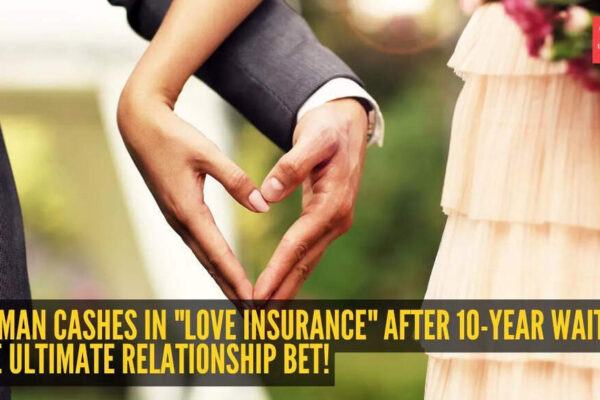 Woman cashes in “Love Insurance” after 10-year wait – The ultimate relationship bet that actually paid off!