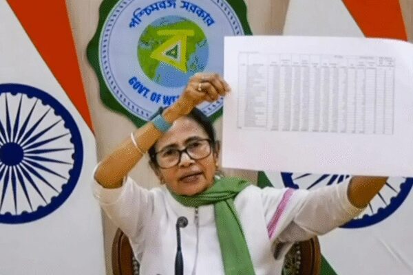 NEW DELHI: West Bengal chief minister Mamata Banerjee on Tuesday alleged that the Election Commission has unilaterally deleted 54 lakh names from the draft electoral rolls during the special intensive revision (SIR) in the state by misusing the powers of electoral registration officers (EROs).Addressing a press conference at the state secretariat Nabanna, Banerjee claimed that a majority of those removed from the rolls were “genuine electors” who were not given an opportunity to defend themselves as they were not informed of the grounds for deletion, reported PTI.“The EC, while sitting in Delhi, used AI tools devised by the BJP to delete names. These AI software accounted for the names mismatch in SIR data. They deleted names of women who changed surnames post marriage,” Banerjee alleged.The Trinamool Congress supremo further claimed that “logical discrepancy” was not part of the original SIR verification process and was “included as an afterthought to add to deletions”. She alleged that the “BJP-EC nexus” was planning to remove another one crore names from the final electoral rolls.Banerjee also accused the poll body of restricting the role of booth level agents during the verification exercise. “The EC has not allowed BLA-2s to attend hearings because the BJP couldn’t amass its workers to do the job,” she said.The chief minister’s comments come amid heightened political tensions in the state over the ongoing voter list revision exercise, with the Trinamool Congress repeatedly alleging that the process is being used to target certain sections of voters. The Election Commission has not responded to Banerjee’s allegations so far.About the AuthorTOI News DeskThe TOI News Desk comprises a dedicated and tireless team of journalists who operate around the clock to deliver the most current and comprehensive news and updates to the readers of The Times of India worldwide. With an unwavering commitment to excellence in journalism, our team is at the forefront of gathering, verifying, and presenting breaking news, in-depth analysis, and insightful reports on a wide range of topics. The TOI News Desk is your trusted source for staying informed and connected to the ever-evolving global landscape, ensuring that our readers are equipped with the latest developments that matter most.”Read MoreEnd of ArticleFollow Us On Social MediaVideosPakistan’s Most Loyal Terror Proxy Against India Shows Signs Of Collapse, LeT Cadres Turn On ISILotus Takes Centre Stage As India Sets Tone For BRICS Presidency At Crucial 20 Year Milestone’Aag Laga Doonga’: Bajrang Dal member faces FIR for threatening to burn police station in UPCanada’s Largest Gold Theft Probe Names Indian Links, Three More Arrested In Auto Scam’May Not Need IMF Loans In 6 Months’: Pakistan Eyes JF-17 Sales Surge To Save EconomyShaksgam Valley Is Indian Territory, 1963 Pak-China Pact Illegal: Army Chief Rejects Beijing’s Claim’We Were Ready To Go In’: Reveals Army Chief Dwivedi, Issues Blunt Warning To Pak On Terror Camps’Op Sindoor Remains On’: Army Chief Dwivedi WARNS Pakistan, Hails Stability In J&K And Manipur‘BRICS Brings Countries Together’: Jaishankar Frames Bloc as Global Welfare Platform Under IndiaIndia Rejects Europe’s Pressure To Cut Russia Ties As Germany Pushes Defence Shift Amid Ukraine War123Photostories5 legendary landmarks in Asia named after animalsMakar Sankranti 2026: How to make traditional Moong Dal Khichdi at homeWhy anxiety disorder in teens is on the riseBeautiful Makar Sankranti saree looks inspired by Bollywood actresses in 2026Bengaluru’s metro lifeline gets a boost: Yellow line to roll out 7th train, shorter waits aheadShark Tank India: From a lavish house worth Rs 50 crores to high-end car collection- Namita Thapar’s lavish lifestyleMakar Sankranti 2026: 10 traditional foods to celebrate the harvest and the sun8 jungle experiences that only Masai Mara offers and how to visit on a budget7 questions to ask your child’s teacher if your child struggles with attentionPreschooler’s backpack should be less than 700 grams, worn 6 inches above waist: Spine endoscopist reveals risk of carrying heavy school bags123Hot PicksShaksgam ValleyDubai AirportGold rate todayBengaluru news10-minute deliveryPublic holidays January 2026Bank Holidays JanuaryTop TrendingMumbai Indians vs Gujarat GiantsCharlie KirkVanessa Bryant and Natalia Bryant Net WorthBrooks Koepka and Jena Sims Net WorthDrake Maye WifeBill GatesConnor McDavid WifeTariffs on Tehran Trade PartnersBengaluru Dental Student SuicideMLB Trade Rumors