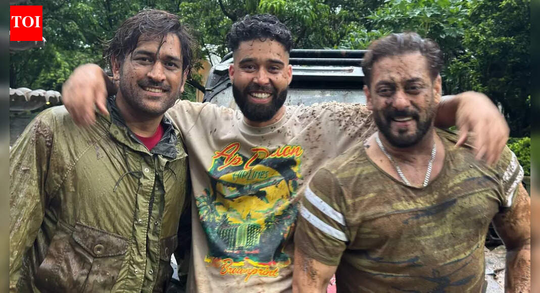 AP Dhillon shares muddy ATV adventure with Salman Khan and MS Dhoni at Panvel farmhouse; ‘Who do you think crashed it?’