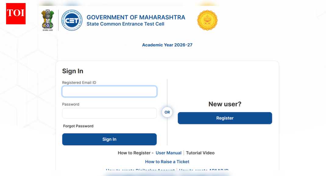 MAH CET registrations start for BHMCET, BBA, BMS and other courses: Check details here