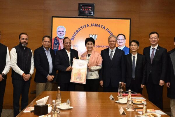 Delegation from Communist Party of China visits BJP headquarters in New Delhi (ANI photo) NEW DELHI: BJP has raised several sticking points – ranging from border tensions to trade issues – in India-China ties in its interaction with a visiting Communist Party of China (CPC) delegation, emphasising that these were not helpful to their relations, as the two parties touched base after a gap of over six years amid signs of a possible thaw in the bilateral equation.The meeting on Monday with the Chinese delegation led by Sun Haiyan, vice minister of CPC’s international liaison department, a senior rank in Beijing’s foreign ministry hierarchy, was sought by the Chinese embassy here, and it sparked a war of words between BJP and Congress. Shaksgam Valley Row Deepens As China Rejects India’s Claim And Defends CPEC Infra Project With Pak Congress accused the governing BJP of “hypocrisy, pretence and deceit” as it recalled the relentless attack it has faced for allegedly signing an MoU with China’s governing party. It demanded to know details of the meetings.BJP described the interaction as a “formal meeting” following “improved” relations between the two countries and hit back at Congress, saying it had nothing to hide as it was not entering into any secretive MoU with CPC. It also pointed to the meeting that leader of opposition – then Congress president – Rahul Gandhi had with the then Chinese ambassador during a tense standoff at Doklam in 2017.BJP sources said party’s representatives – general secretary Arun Singh and foreign department head Vijay Chauthaiwale – brought up the border issues, export curbs like on tunnel boring machines as well as rare and critical minerals. These are not helpful for the professed desire to improve ties.CPC was keen on resumption of party-to-party ties with BJP, which had stalled since Singh led a party delegation to China in 2019, sources said, emphasising that the meetings, including with RSS on Tuesday, were requested by the visitors.On X, Chauthaiwale said they discussed at length “the means to advance inter party communications” between BJP and CPC. Chinese ambassador Xu Feihong also joined the delegation.RSS sources have said it was a courtesy meeting at the request of the visitors and was done with ministry of external affair’s approval.Slamming BJP, Congress spokesperson Pawan Khera said people had a right to know what transpired in its closed-door meeting with the CPC delegation, alleging govt had pursued a policy of meek surrender in handling China.There was no problem in a political party engaging in dialogue with a party of another country, he said, accusing BJP of double standards. The CPC delegation also met Congress’s foreign department head Salman Khurshid. Khera said govt had approved the meeting.BJP spokesperson Tuhin Sinha retorted that his party had nothing to hide. Congress was unable to explain its MoU so many years after it was signed, he said.The meeting, initiated at the request of CPC, has followed a thaw in the ties between two countries, with resumption of flights and ongoing efforts to boost trade, he noted. India-China relations had improved compared to a year ago, he said.End of ArticleFollow Us On Social MediaVideosTibetan Government-In-Exile Urges India To Understand China’s Colonial MindsetAustralia Moves India to Highest-Risk AL3 Category for Student Visas“I Too Want to Help Develop an India Where We Listen…” Rahul Gandhi During Student InteractionCentre Steps In To Scrap 10 Minute Delivery Timers After Safety Fears In India’s Gig Economy GrowMarvel Meets Maharashtra Politics, AI Reels On Civic Polls Turn Thanos, Hulk, Spider-Man Into NetasUS Threatens 25% Tariff on India-Iran Trade, Indian Rice Exporters Warn of LossesIndia To Face 75% US Tariffs After Trump’s Big Iran Announcement?Operation Sindoor Turning Points Revealed: Army Chief Tells What Forced Pakistan To Seek CeasefirePakistan’s Most Loyal Terror Proxy Against India Shows Signs Of Collapse, LeT Cadres Turn On ISILotus Takes Centre Stage As India Sets Tone For BRICS Presidency At Crucial 20 Year Milestone123PhotostoriesHow to grow banana plants successfully in containers at home5 things you should NEVER apologise for in lifePongal 2026: 9 traditional South Indian dishes for Pongal celebrationsWho ruled Tamil Nadu? A look at the state’s chief ministers since Independence — in picturesWinter Special: How to make Bengali-style Coconut Laddoo with Jaggery (Narkel Naru)From Mamata Banerjee to Dilip Ghosh: Heavyweights in Bengal election 2026 – in pics8 breakfast dishes made with eggs other than omelette and anda bhurji5 reasons why wildlife enthusiasts are heading to Ranthambore right now5 legendary landmarks in Asia named after animalsMakar Sankranti 2026: How to make traditional Moong Dal Khichdi at home123Hot PicksShaksgam ValleyDubai AirportGold rate todayBengaluru news10-minute deliveryPublic holidays January 2026Bank Holidays JanuaryTop TrendingSimone Biles Net WorthConnor Mcdavid WifeWayne Gretzky Net WorthDenver Nuggets and New Orleans Pelicans Injury ReportJustin Rose and Kate Phillips Net WorthBrooks Koepka and Jena Sims Net WorthAaron RodgersBO Bichette Net WorthTravis KelceAdam Cole and Dr Britt Baker Net Worth