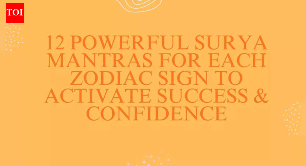 12 Powerful Surya Mantras for Each Zodiac Sign to Activate Success & Confidence