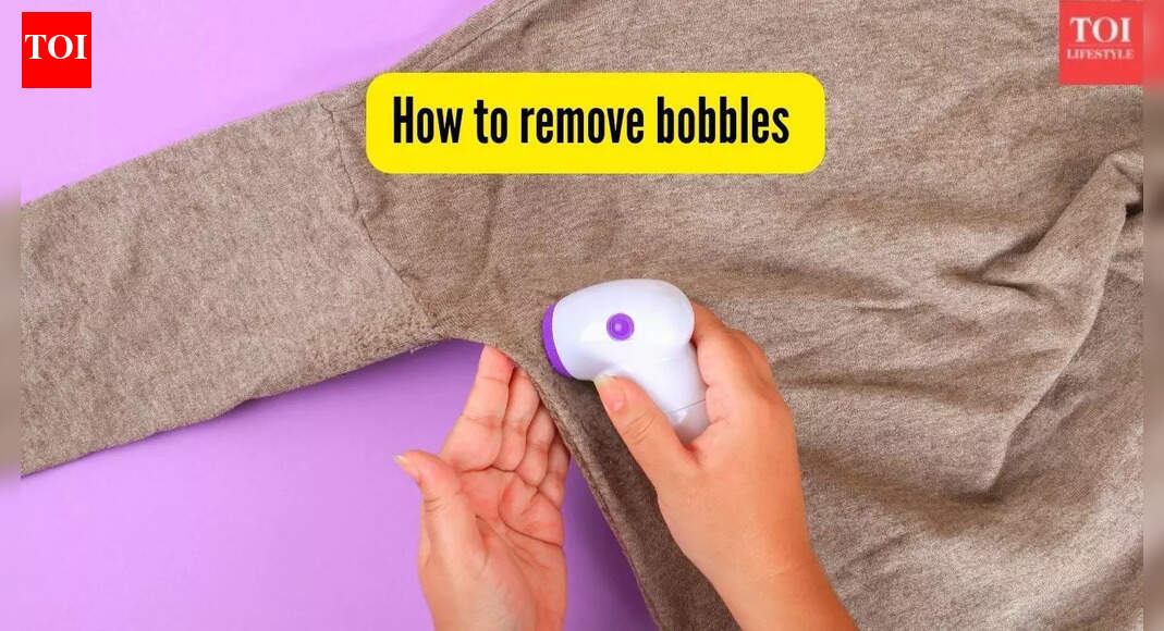 How to remove ugly bobbles or fabric pills from sweaters using simple home remedies