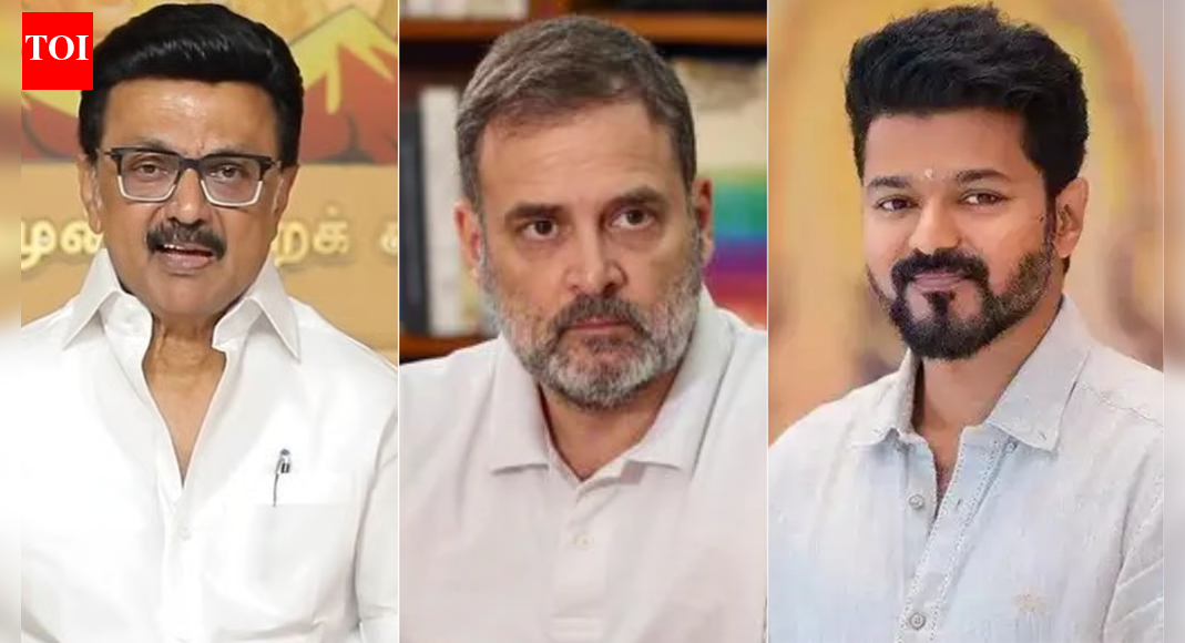 NEW DELHI: Rahul Gandhi’s strong support for actor-politician Vijay after delay in censor certification for Tamilaga Vettri Kazhagam (TVK) chief’s film ‘Jana Nayagan’ has set tongues wagging about a possible political realignment in poll-bound Tamil Nadu. ‘Jana Nayagan’, which is widely publicised as Vijay’s final film before his full-fledged entry into politics, was slated for a Pongal release on January 9. However, the film ran into last-minute hurdles after the Central Board of Film Certification (CBFC) did not issue certification in time. Rallying behind Vijay, Rahul attacked the Centre and said the I&B ministry’s “attempt to block” ‘Jana Nayagan’ was an attack on Tamil culture. He also targeted the Prime Minister and said: “Mr Modi, you will never succeed in suppressing the voice of the Tamil people.” The TVK has been quick to acknowledge Rahul’s support as a “friendly gesture.”  Thalapathy Vijay’s Jana Nayagan Gets Morning Relief, Evening Setback — Next Hearing Jan 21 While the Tamil Nadu Congress has denied any “political motive” behind Rahul’s gesture, the fact remains that this comes at a time when the grand-old-party’s ties with its old ally DMK has been tense over demands of power sharing.The DMK and the Congress have been partners in Tamil Nadu for long and have contested several elections together, but the grand-old party has not been a part of the DMK government in the state. The Congress wants that to change now. When Congress MP Manickam Tagore said the time has come to move beyond seat-sharing and initiate discussions on the sharing of power, he was echoing the sentiments of a section of the party. However, this “power sharing” proposal was nipped in the bud by the DMK. Ruling out any scope for coalition government, senior DMK leader and state minister I Periyasamy said: “There had never been a coalition government. The state had all along been helmed by the DMK on its own. There is no doubt about this stand of the party, there will be no coalition government and the chief minister is firm on this stand.”So, what should the Congress do? Continue with this arrangement that has been in place for years or chart a different course with a new ally?The politics of Tamil Nadu has traditionally been bipolar between two arch political rivals – the DMK and the AIADMK. However, 2026 could be different. There’s a third regional player in the fray. The entry of actor-turned-politician Joseph Vijay Chandrasekhar, fondly known as Thalapathy Vijay, has made the upcoming electoral contest interesting. Vijay’s Tamilaga Vettri Kazhagam (TVK) has already made an impressive start giving jitters to the two established regional players. Vijay is confident that his TVK will script history in the elections – just as it had happened in the 1967 and 1977 assembly elections in the state. The DMK had won for the first time in 1967 while the AIADMK won elections a decade later.While the TVK has not opened its alliance cards, Vijay has made it clear several times that his party will not join hands with either the DMK or the BJP. The actor-politician had also said that if there were any alliance in the future, it would be led by the TVK and opposed to both the DMK and the BJP.It is in this context that Rahul Gandhi’s support for Vijay has raised interest. Already there have been speculations about a tie up after TVK’s national spokesperson Felix Gerald had called the Congress a “natural ally.” “The Congress and TVK are natural allies in terms of secularism and their stand against communalism. In that sense, we have always been natural partners. Rahul Gandhi and our leader are also friends,” Gerald had said.Adding fuel to this fire was senior Congress leader and head of the party’s Data Analytics Unit, Praveen Chakravarty, who later met TVK leader Vijay.Which brings us to the question: Is the Congress seriously considering a third front in Tamil Nadu under the leadership of Vijay or is the grand-old party using Vijay’s party to bargain “power sharing” deal and extra seats with the DMK?Perhaps, we may have some answers on Congress’s future course of action in the state after Rahul’s meeting with senior state leaders in Delhi on Jan 18 and 19.About the AuthorTOI News DeskThe TOI News Desk comprises a dedicated and tireless team of journalists who operate around the clock to deliver the most current and comprehensive news and updates to the readers of The Times of India worldwide. With an unwavering commitment to excellence in journalism, our team is at the forefront of gathering, verifying, and presenting breaking news, in-depth analysis, and insightful reports on a wide range of topics. The TOI News Desk is your trusted source for staying informed and connected to the ever-evolving global landscape, ensuring that our readers are equipped with the latest developments that matter most.”Read MoreEnd of ArticleFollow Us On Social MediaVideosCalcutta HC Hears ED and TMC Petitions Over I-PAC Raids, ED Moves Supreme CourtSix Sarpanches Booked in Kamareddy for Mass Killing of Stray Dogs Ahead of ElectionsHistoric moment! INSV Kaundinya Honoured With Water Salute After Oman SailWhy Union Budget 2026 Could Redefine Indian Sports Ahead Of 2030 Commonwealth Games, 2036 OlympicsWhy India Is Doubling Down On Rafale Jets With ₹3.25 Lakh Crore Deal Despite US And Russian OffersWhy China Building Roads In Shaksgam Valley Is A Direct Strategic Challenge For India In Kashmir’Leave By Any Means’: India Issues Fresh Advisory As Iran Protests Intensify Across Cities’Failed For 40 Years’: Indian High Commissioner Slams Canada Over Terrorism InactionPact To Power Bloc: How Turkish Arms, Saudi Money And Pakistan Nukes May Align In Islamic NATO’Great Powers Lost Moral Compass, China Threat Real For India Despite BRICS’: Shashi Tharoor Warns123PhotostoriesDid you know that these Indian states have one hill station each?From calling Sunil Grover as “more Salman Khan than Salman himself” to Krushna Abhishek joking about Archana’s huge solitaire; Archana Puran Singh shares BTS moments from The Great Indian Kapil Show7 oldest Parsi/Irani cafes to visit in MumbaiRani Mukerji, Tabu, and Deepika Padukone: Actresses who stole the show as fearless cops in gripping thriller dramas9 simple and nutritious ways of enjoying French beans at homeAll the countries with 4-letter names, including one of the world’s smallest nationsFrom ‘Veer Zaara’ to ‘Raees’: 5 films that beautifully reflect the spirit of Makar SankrantiPongal 2026: Gorgeous Pongal-worthy sarees of Bollywood divasBengaluru’s longest double-decker flyover takes shape: A mega corridor set to redraw city travelTop trending baby names parents love right now123Hot PicksIran protestBudget 2026Gold rate todayUS Economy10-minute deliveryPublic holidays January 2026Bank Holidays JanuaryTop TrendingKendrick PerkinsConnor Mcdavid WifeWayne Gretzky Net WorthDenver Nuggets and New Orleans Pelicans Injury ReportJustin Rose and Kate Phillips Net WorthConor McGregorAaron RodgersJerry JonesTravis KelceIsrael Adesanya