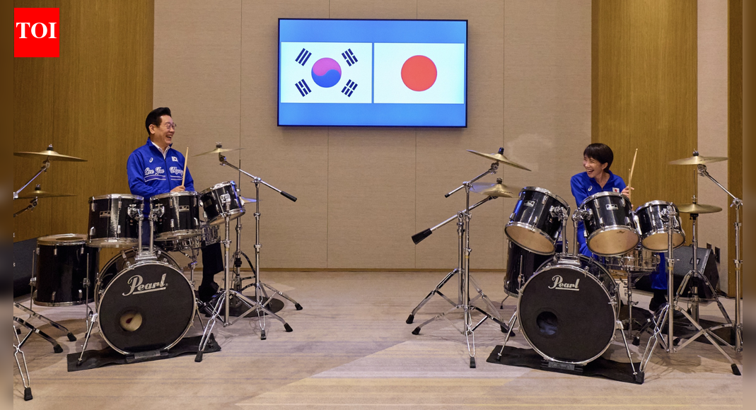 ‘Dynamite’ diplomacy: Japan’s Takaichi, South Korea’s Lee Jae Myung in K-pop drum battle— watch