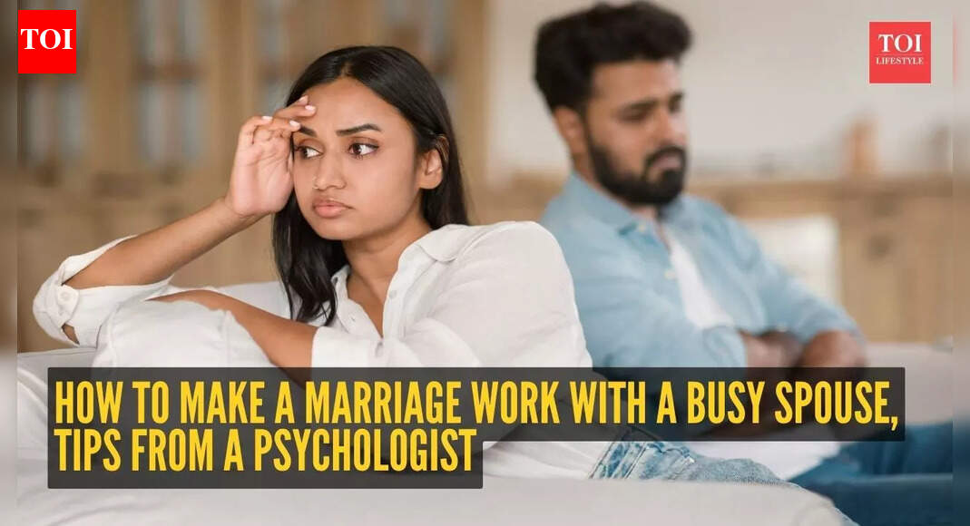 How to make a marriage work with a busy spouse, psychologist reveals |