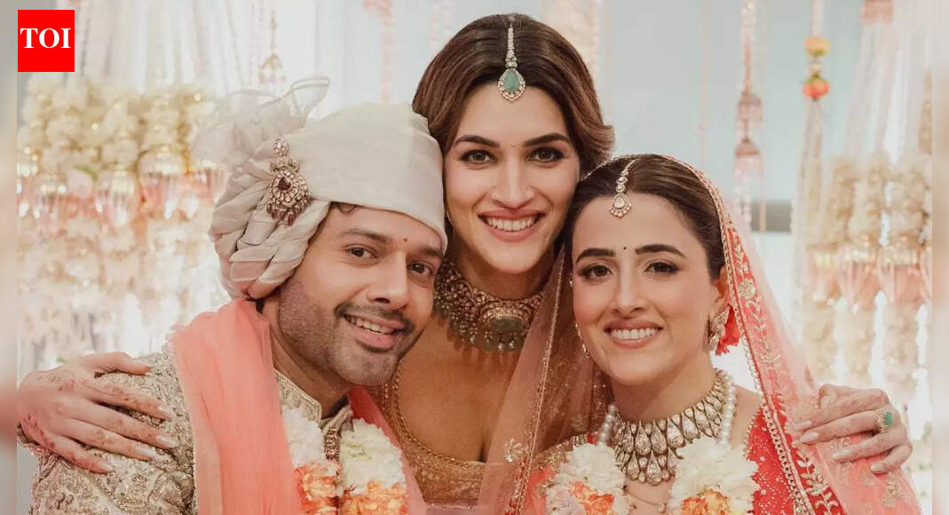 Kriti Sanon pens emotional note for sister Nupur Sanon, welcomes Stebin Ben to the Sanon family; ‘I’m never really giving her away’ | Hindi Movie News
