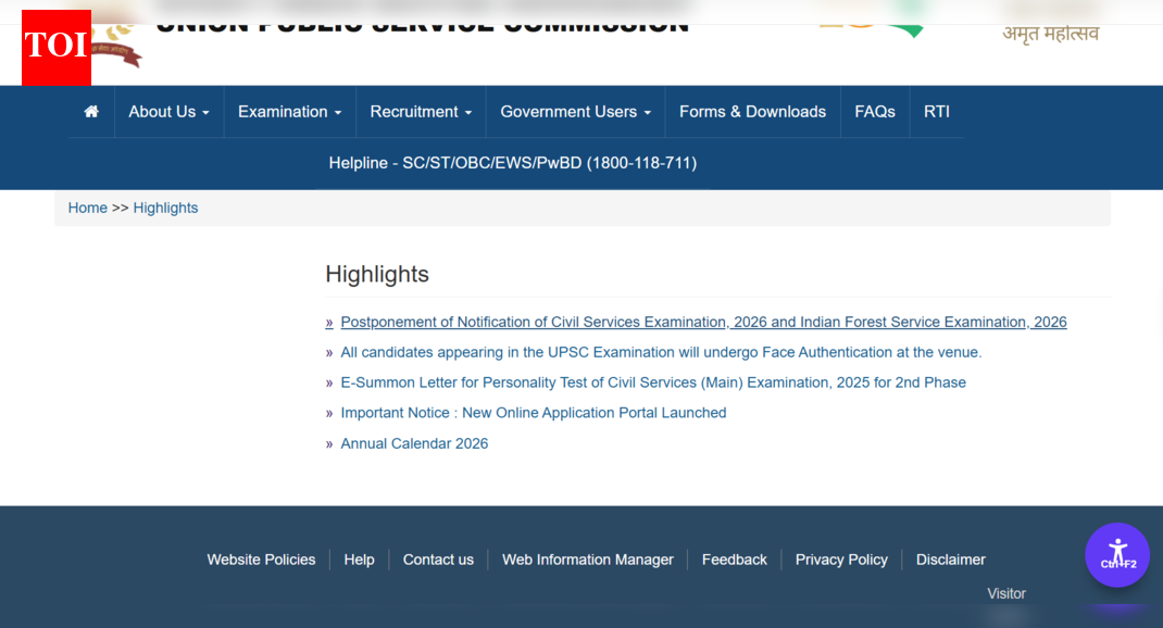 UPSC CSE 2026 notification will not be released today: Here’s what aspirants must know