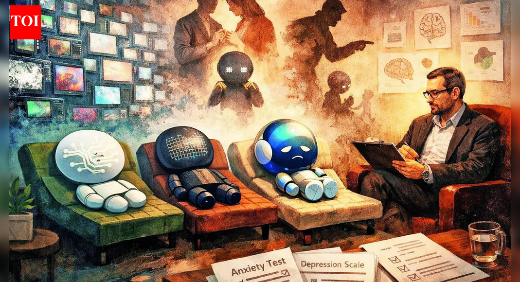 AI on the couch: Chatbots ‘recall’ childhood trauma, fear & shame | India News