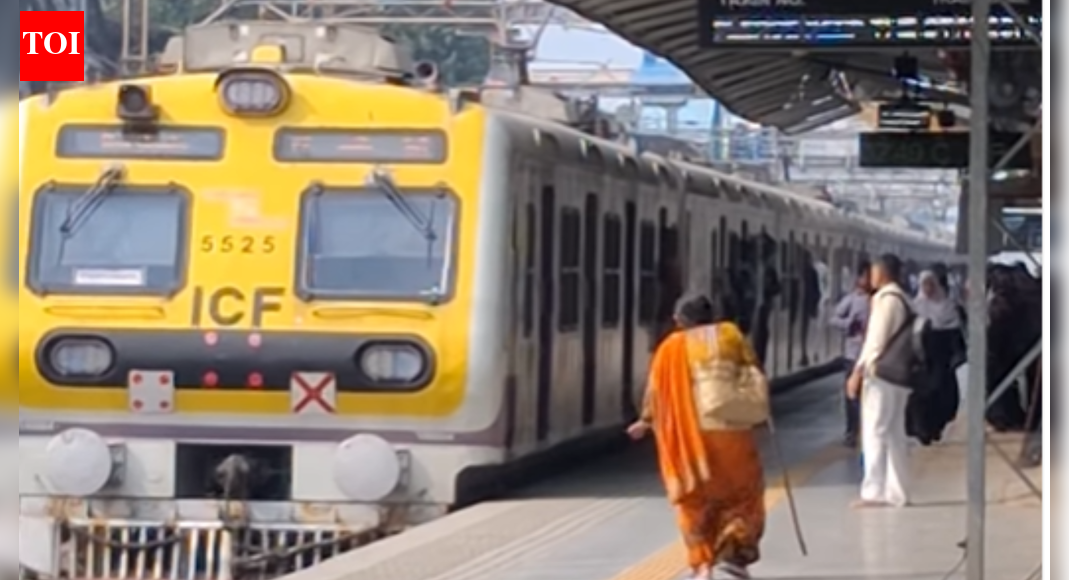 Kind driver stops train to help elderly woman board safely, wins hearts online: Watch video