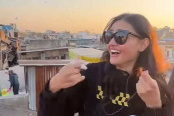 ‘Mardaani 3’ actress Janki Bodiwala’s kite flying moment; Fans fall in love again – Watch video