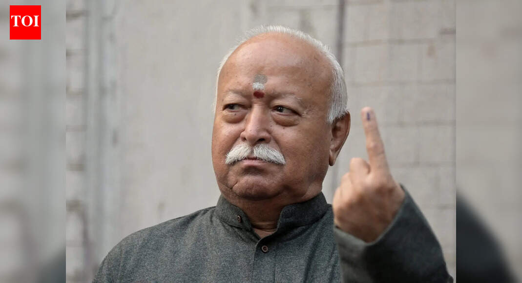 ‘Unwanted person gets promoted’: RSS chief says Nota not best option; casts vote in NMC | India News