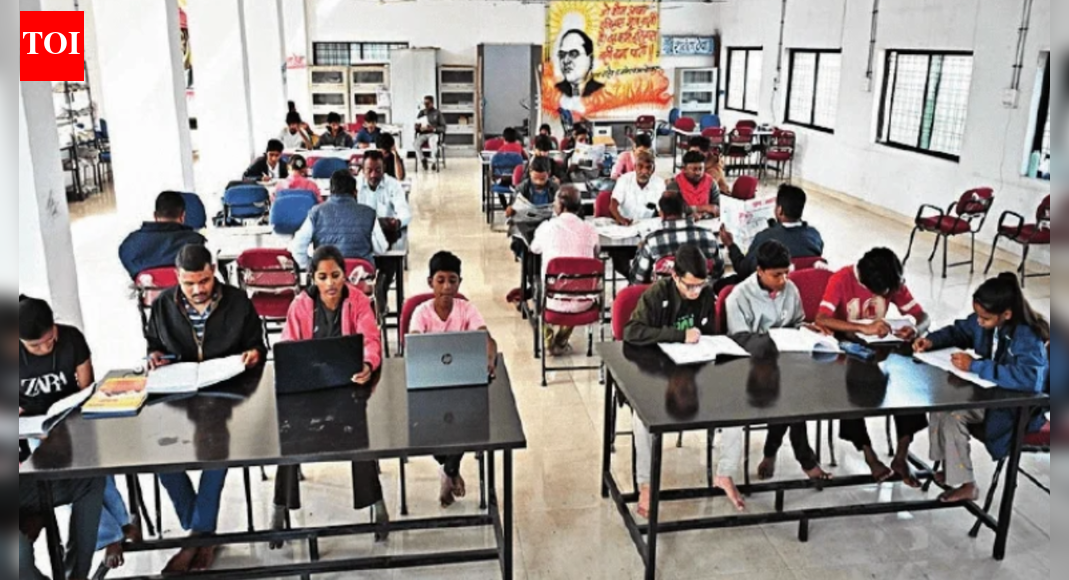 From pyres to preparation: Where Nagpur’s IAS aspirants study; crematorium turns quiet classroom