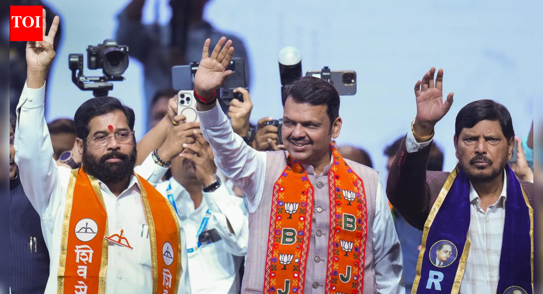 NEW DELHI: Exit polls have projected a massive victory for Mahayuti in the Brihanmumbai Municipal Corporation (BMC) polls, with the BJP–Shiv Sena alliance set to cross the 130-seat mark in Asia’s richest civic body. In contrast, the Shiv Sena (UBT)–MNS alliance is expected to lag far behind, with projections placing it at just over 60 seats. Congress is likely to get around 20 seats.While the Axis My India poll estimated 141 seats for the alliance, JVC has forecast a tally of 138 wards. BMC Polls 2026: Inside Mumbai’s Civic Giant Whose Budget Is Bigger Than Many Indian States Meanwhile, the much-anticipated reunion of estranged Thackeray cousins — Uddhav and Raj — after two decades appears unlikely to translate into significant electoral gains, with the Axis My India exit poll projecting just 63 seats for the alliance. The JVC poll estimated a similar outcome, forecasting 59 wards for the Shiv Sena (UBT)–MNS combine. The last BMC elections were held in 2017, and the term of the corporators ended on March 7, 2022. However, fresh polls could not be conducted on time due to delays caused by the Covid-19 pandemic, Supreme Court rulings on OBC reservations, and issues related to ward delimitation, resulting in the civic body being placed under an administrator.Nearly 50% polling was reported in Mumbai and 28 other municipal corporations across Maharashtra on Thursday.Addressing the media after voting concluded at 5.30pm, state election commissioner Dinesh Waghmare said voter turnout across the 29 civic bodies was estimated to be between 46 and 50%, adding that the final figures would be announced later.About the AuthorTOI News DeskThe TOI News Desk comprises a dedicated and tireless team of journalists who operate around the clock to deliver the most current and comprehensive news and updates to the readers of The Times of India worldwide. With an unwavering commitment to excellence in journalism, our team is at the forefront of gathering, verifying, and presenting breaking news, in-depth analysis, and insightful reports on a wide range of topics. The TOI News Desk is your trusted source for staying informed and connected to the ever-evolving global landscape, ensuring that our readers are equipped with the latest developments that matter most.”Read MoreEnd of ArticleFollow Us On Social MediaVideosIndia-EU FTA Gets A Date As Ursula Von Der Leyen Confirms January Signing With PM ModiH-1B Visa Shake-Up Fuels Anti-Indian Campaigns as Donald Trump’s Policy Reshapes US HiringTrump Visa Crackdown Hits India’s Neighbours, US Pauses Immigration For Pakistan, Bangladesh, Nepal’India Fully Ready For Any Threat And Long Wars Ahead’: COAS Dwivedi Signals Pakistan On Army DayBMC Polls 2026: Inside Mumbai’s Civic Giant Whose Budget Is Bigger Than Many Indian StatesI-PAC Raid Row: SC Halts WB Police FIRs against ED, Seeks Mamata’s ReplyON CAM: 200 Sikhs Rescue 16-Year-Old Girl In London, Say She Was Groomed By Afghan ManPM Modi Positions India As Global South Voice Says Democracy Delivers Stability And GrowthIndia Eyes Rocket Cum Missile Force After Op Sindoor Lessons As China, Pakistan Shape BattlefieldsIran Unrest Worries Families Of Indian Students, Parents Appeal To Govt For Help123PhotostoriesA festive style guide to the most beautiful types of parandis5 mountain train journeys in India that prove slow travel is still magicalHow to make Restaurant-Style Garlic Chicken at HomeKriti Sanon, Priyanka Chopra, Shah Rukh Khan: Bollywood stars who turned entrepreneurs and built thriving brands50,000 Bengaluru techies to benefit daily: Skywalk from Metro to ITPB opens tomorrowSidharth Malhotra birthday special: Revisiting the films that shaped his rise in Bollywood5 common mistakes to avoid when making Poached EggsFrom Mahhi Vij–Jay Bhanushali to Raqesh Bapat–Riddhi Dogra: TV couples who stayed friends after parting ways6 inventions that were brilliant and problematic at the same timePriyanka Chopra, Alia Bhatt, Ayushmann Khurrana: Bollywood actors who proved their musical talent by singing their own hit songs123Hot PicksIran protestsBudget 2026Gold rate todayBank holiday todayAmrit Bharat ExpressPublic holidays January 2026Bank Holidays JanuaryTop TrendingFortnite Update V39 39 Release DateNHL Trade RumorsXavier Worthy InjuryCameron Jordan PodcastPhil Taylor Net WorthTrea Turner WifeKlay Thompson GirlfriendIndia vs New Zealand ODI MatchBengaluru ScamBTEUP Result