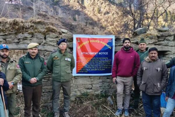 J&K Police attach Pakistan-based terror handler’s property in Poonch | India News